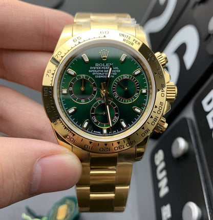 Rolex Daytona "John Mayer" yellow gold super clone