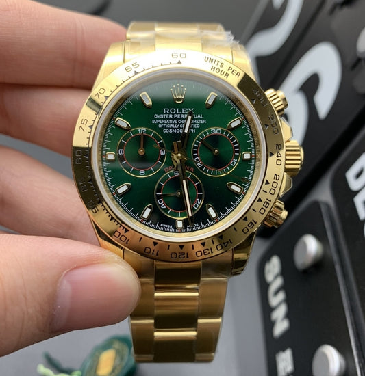 Rolex Daytona "John Mayer" yellow gold super clone