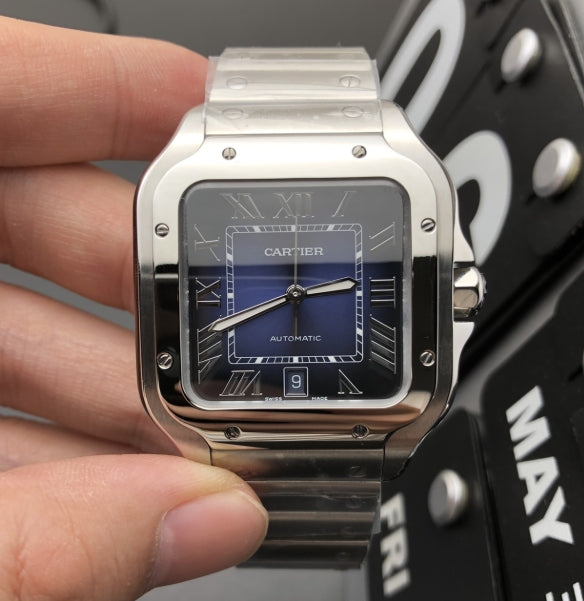 Cartier Santos Blue dial