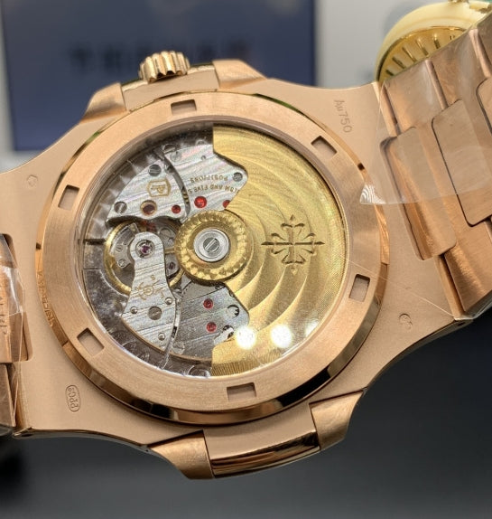 Patek Phillipe Nautilus Rose gold black dial